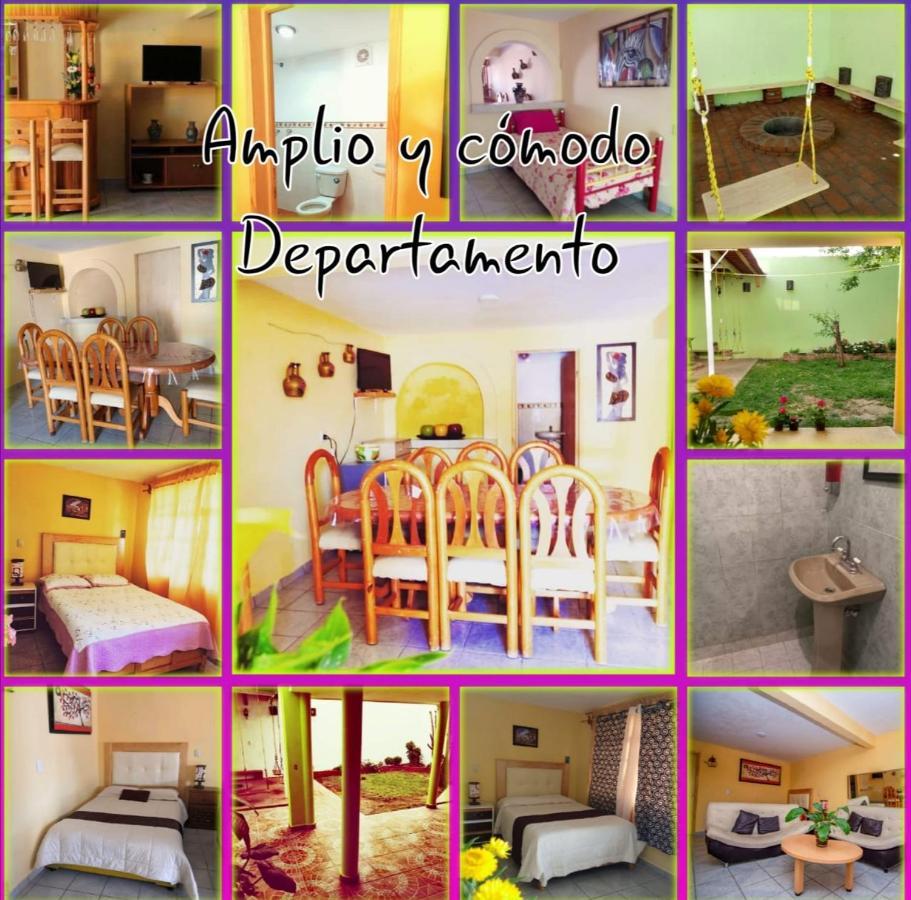 El Paraiso De Zacatlan Departamento Con Jardin, 11 Pax Exterior foto